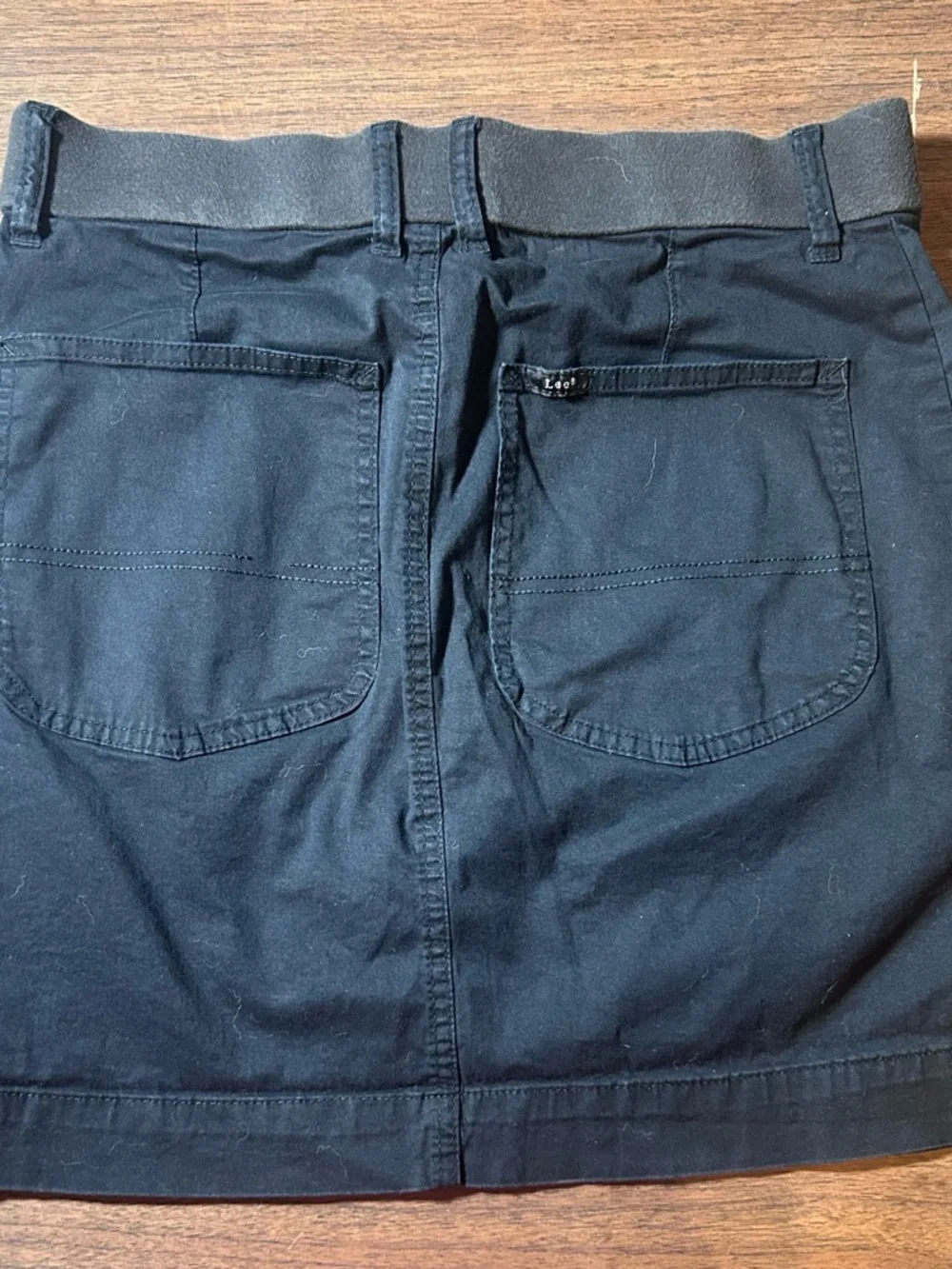 Women’s Lee Black Comfort Waist Skort Size‎ 8